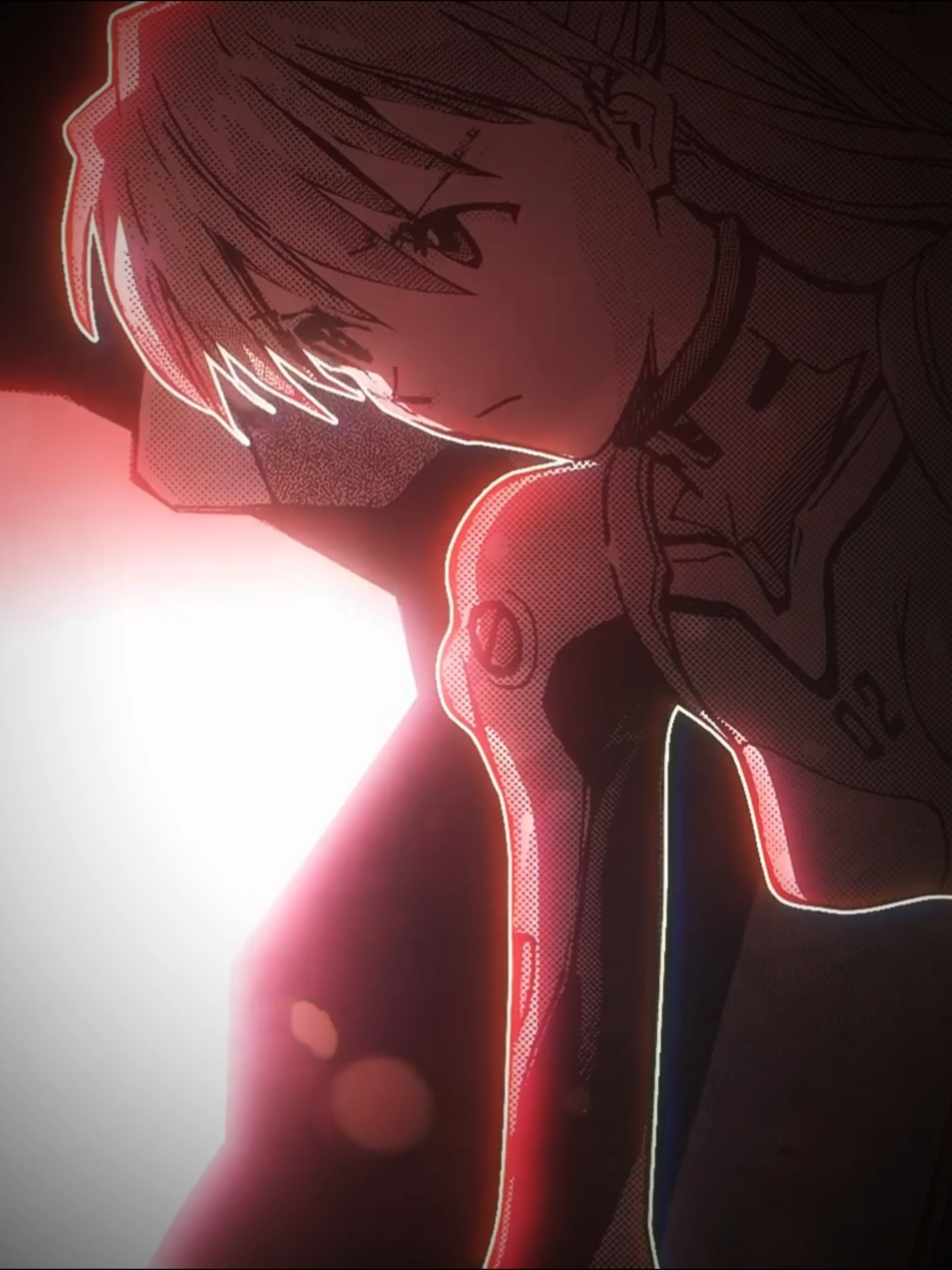 Shinji in manga> #evangelion #anime #asuka #fyp #shinji #mangaedit