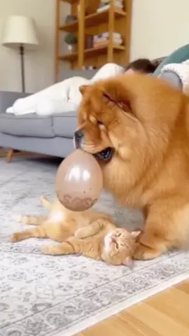Cats Vs balloon and dogs  funny shorts 😂🎈🎈🇺🇸😂🇺🇸🎈🎈😂😂 #cats #cats #sofunny #funny #foryou #foryoupage #fypシ #unitedstates #usa🇺🇸 #usa #NewYork #california #fyp 
