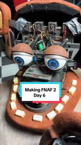 Making FNAF 2 day 6 suits by @WitheredCreationZ and @DaRegularSauce #fnaf #fnaf2 #fnafmovie #fivenightsatfreddys 