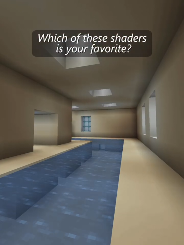 Escoje tu favorito 🖤💙 #Minecraft #Shaders #Poolrooms #Backrooms #Shader