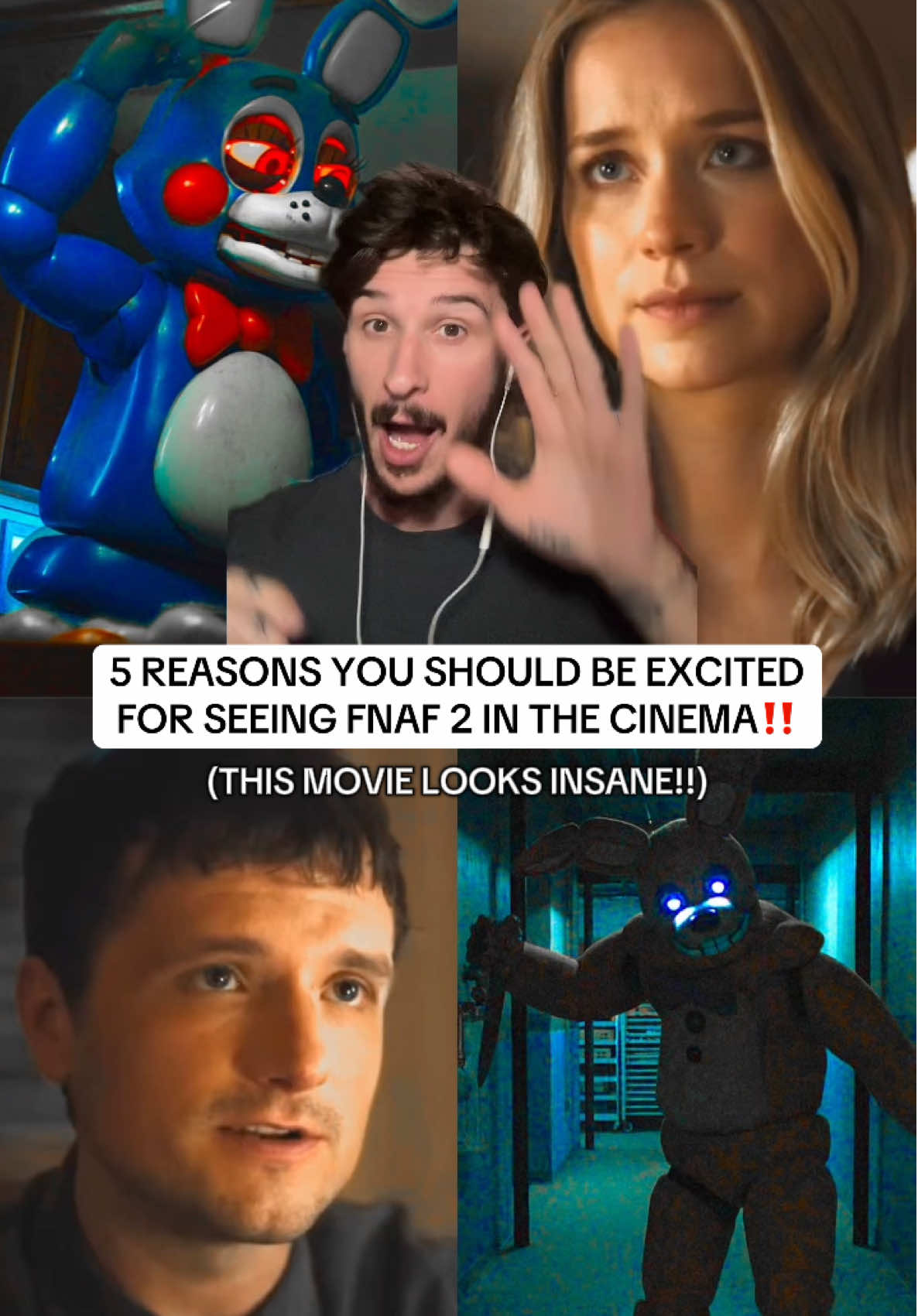 AD | BACK TO MECHANICAL MAYHEM WITH FNAF 2 IN CINEMAS DECEMBER 5TH!! @Universal Pictures UK #FNAF2Movie #fnaf #movies #fyp #ifb 