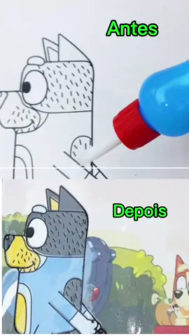 Esse é o caderno mágico aquabook da Bluey , um achadinho para crianças que gostam de pintar #presenteinfantil #brinquedos #bluey #aquabook #dicademae 