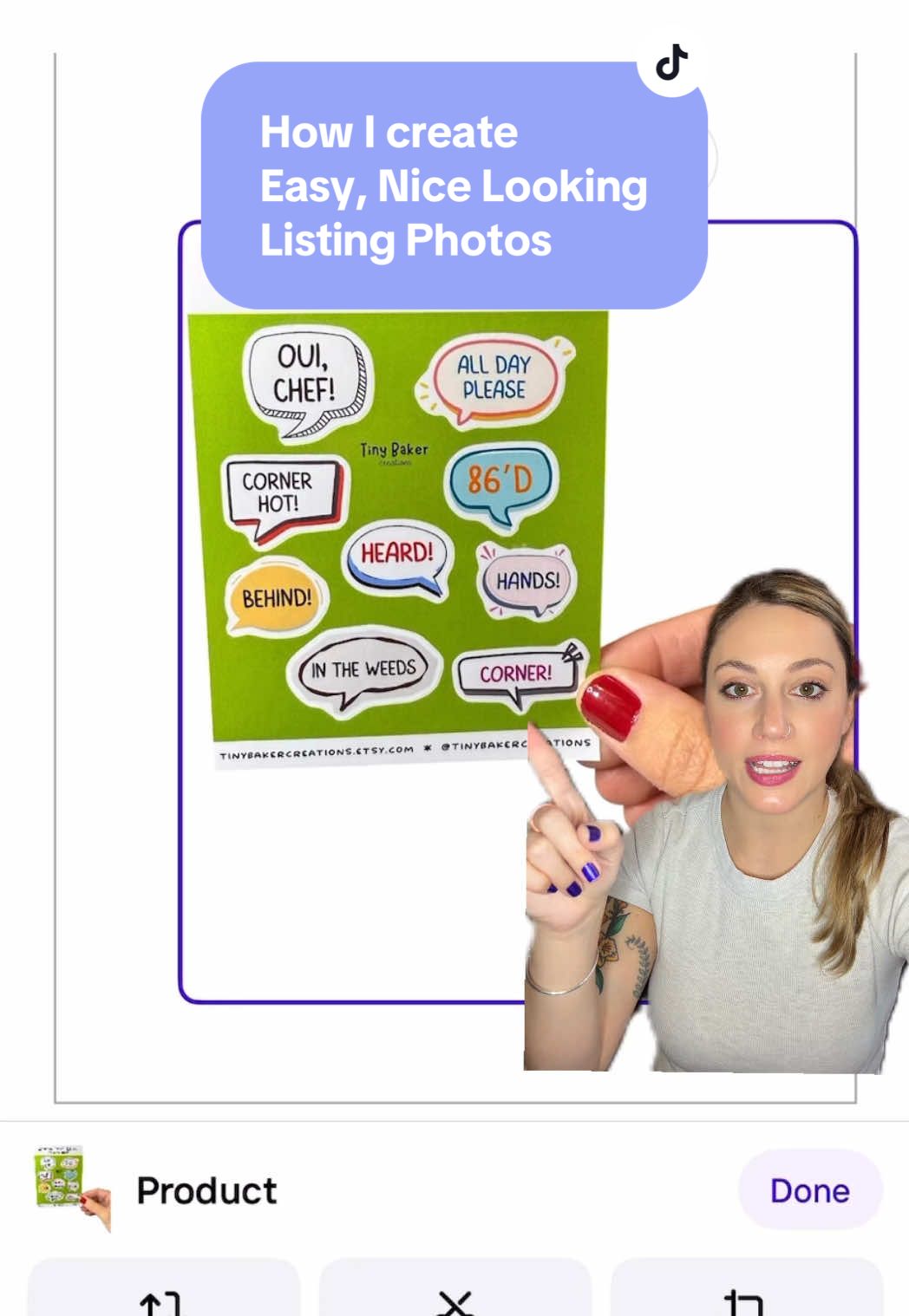 Replying to @kirbycyndi My favorite app to help with creating nice, quick, eye catching listing photos! #photoroom #etsylisting #listingphotos #SmallBusiness #etsyshop 