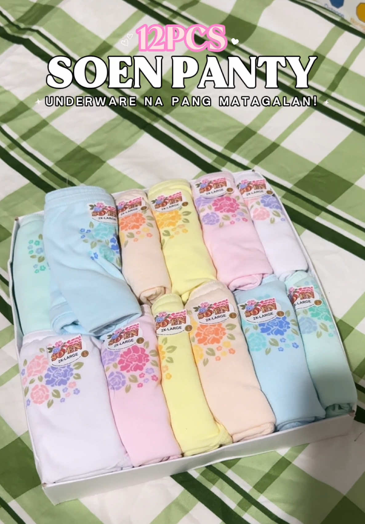 Soen simula noon hanggang ngayon di maitatanggi ang ganda ng quality pangmatagalan talaga kaya sign nato para magpalit kana din ng bagong panty 😁 #soen #underwear #womenunderwears #soenpanty #fyp 