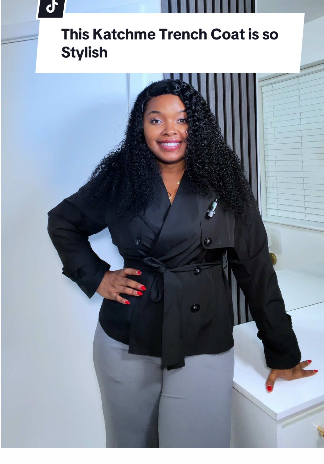 Katchme in this gorgeous trench coat 🥰 so so stunning now on sale  #trenchcoat #katchme #katchmefashion #tiktokmademebuyit #blackfriday 