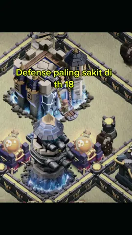 Menara pembalasan tidak ngotak 😅#clashofclan #coc #supercell #townhall18