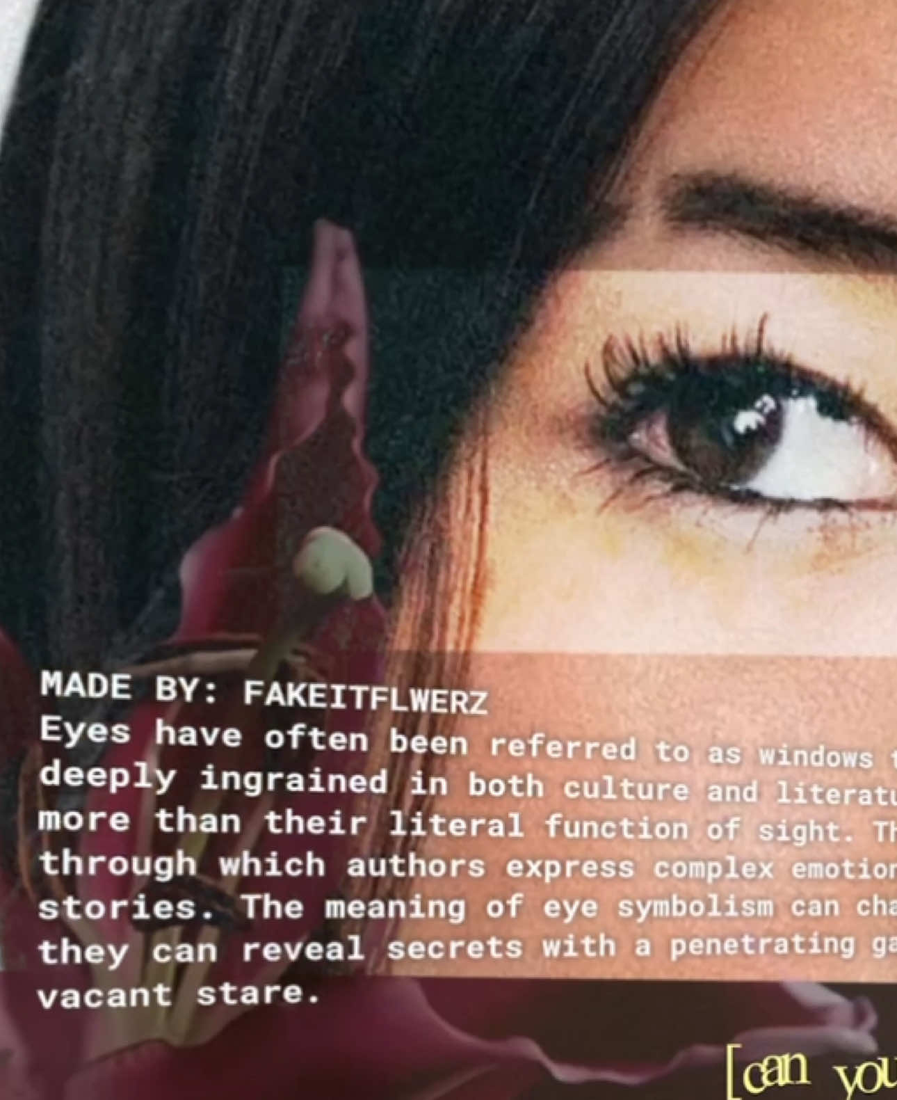 look into his eyes. // #beabadoobee #beabadoobeeedit #fyp #edit #music ive had this idea for so long 😭