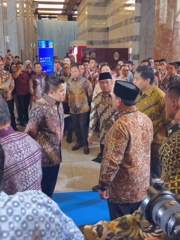 Presiden Prabowo Subianto Menghadiri dan memberikan arahan dalam Pertemuan Tahunan Bank Indonesia (PTBI) 2025, di Gedung Grha Bhasvara Icchana, Kompleks Kantor Pusat Bank Indonesia. #prabowo #teddyindrawijaya #bankindonesia 