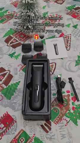 Cordless body hair trimmer #mensgifts #giftguide #hairtrimmer #bodytrimmer #blackfriday 
