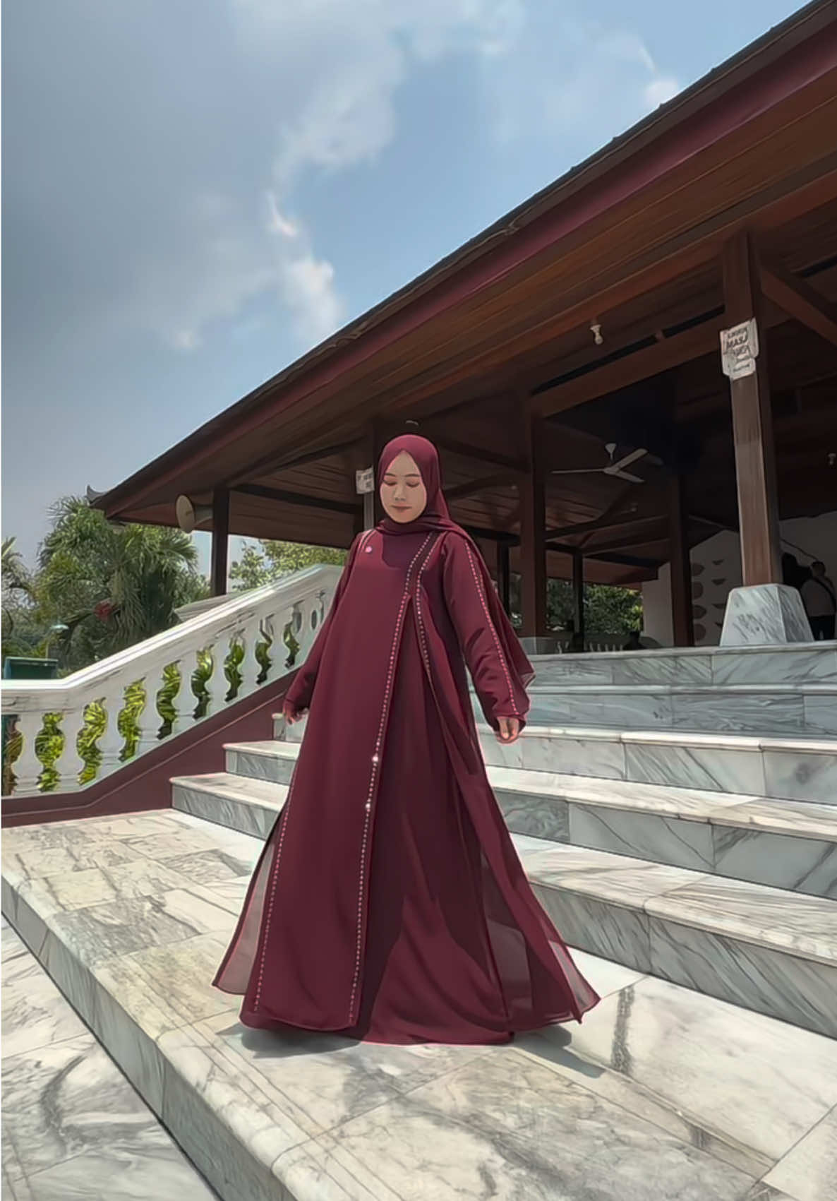 Masyaallah ❤️✨ #abaya #abayasethijab #fypage #fyppppppppppppppppppppppp 