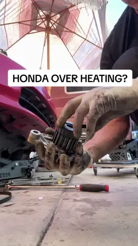 I thought Hondas were supposed to be reliable vehicles, I guess not… car was overheating let’s find out why! #honda #waterpump #workingoncars #fixingcars #mechanic 