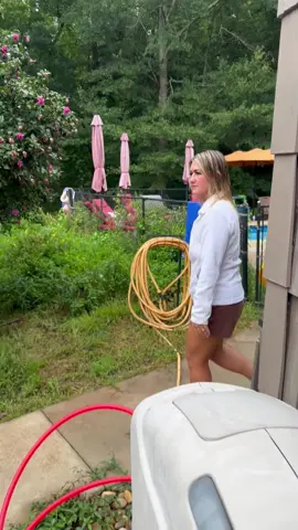 Got her again. Didn’t even have the airhorn this time! #scared #prank #couplescomedy #husbandwife #funny @👑Kenzie Brooke 