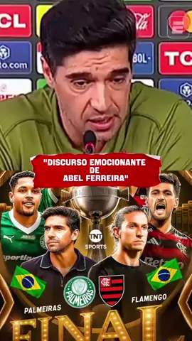 discurso emocionante de Abel ferreira #palmeiras #flamengo #abelferreira #libertadores #fyppppppppppppppppppppppp 