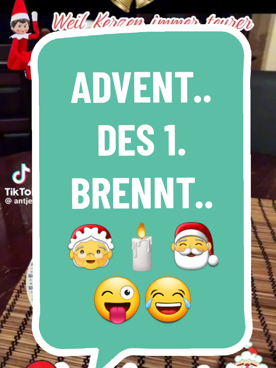 Ich wünsch euch lieben 💟ein👌tolles Adventswochenende mit vielen🍀Momenten🤪😂🎄🤶🕯🎅🎄Ach und tikkitokki des ist mein eigenes Video von dem von euch geexten Konto😏#xmas #funnytiktok #advent #crazy #antjeliena2 