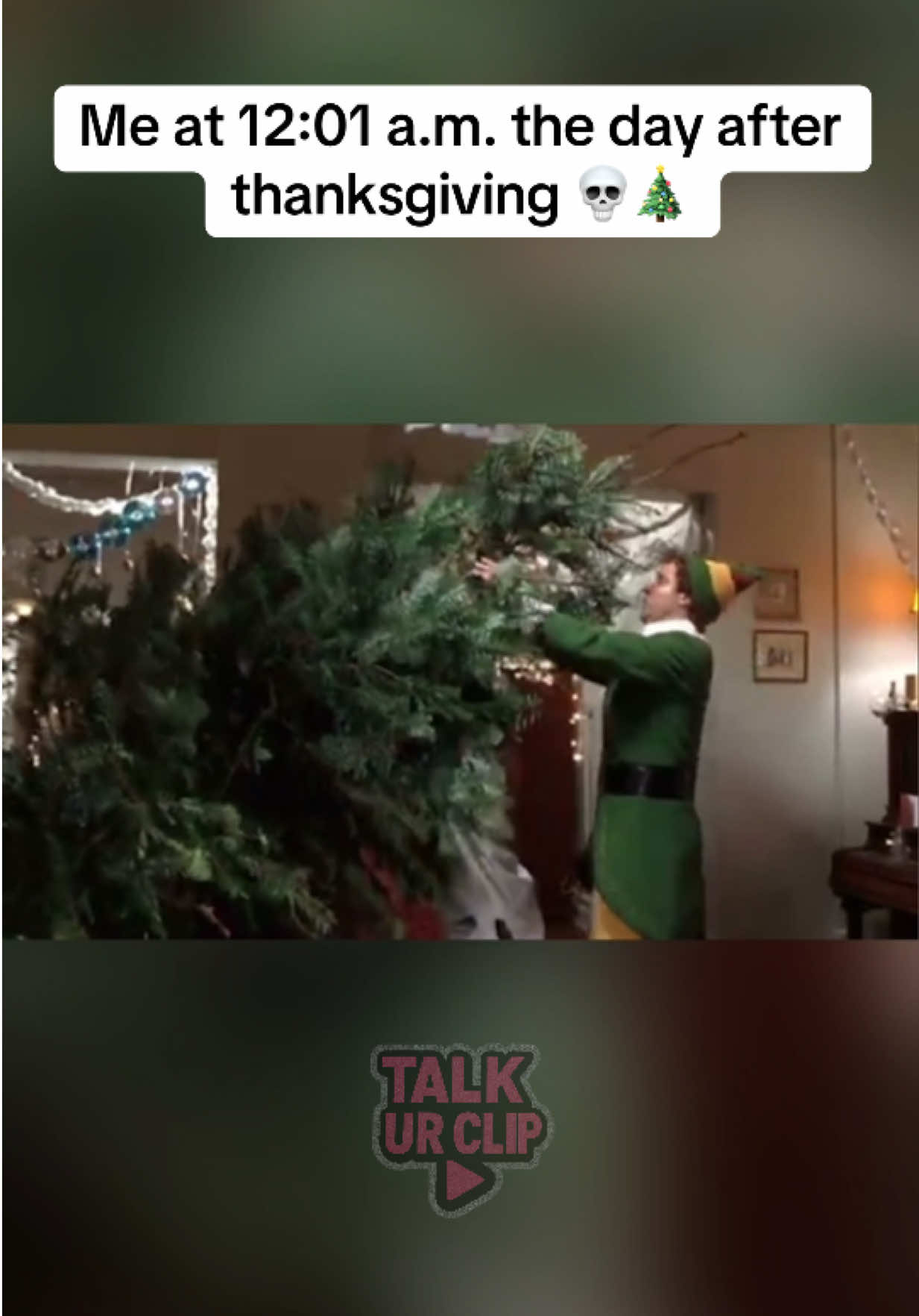 MERRY CHRISTMAS EVERYBODY!!! 😝❄️ #trending #fyp #viral #christmas #elfmovie 