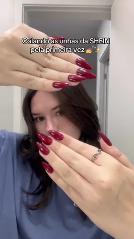 Colei as unhas da @SHEIN pela primeira vez 💅✨ 🎟️ Use BRNailgarotameiometro543 para ganhar descontos! 🔍 Pesquise 2TMXU para comprar minhas escolhas em tendências na SHEIN!🔥  #saveinstyle #sheinbeautyfinds #SHEINforAll #ad  @Beauty Finds Hunter @sheinbrasil 