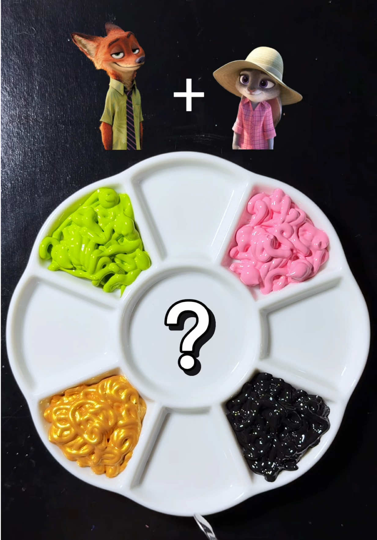 Zootopia 2 color mixing （Part 7) #zootopia2 #colormixing 