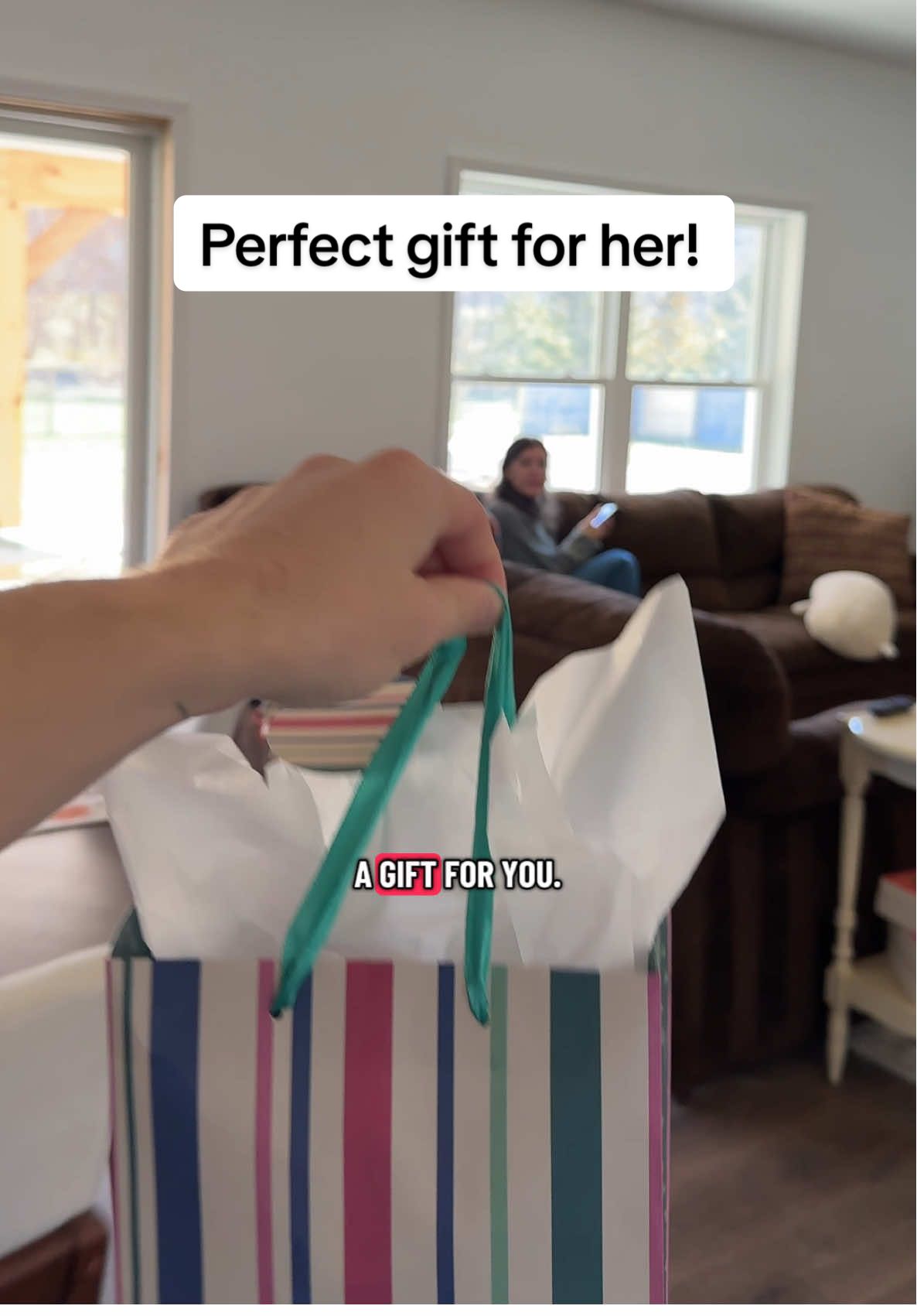 She loves these!! #warmwithocoopa #nicetoholdyou #warmlovelyocoopa #christmasgift #fyp 