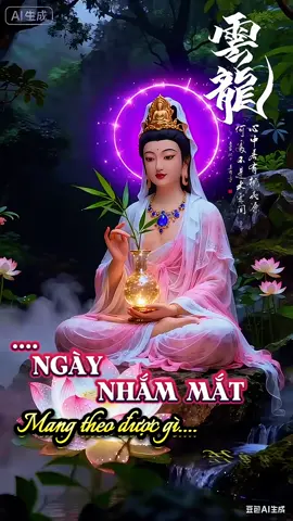 🌸 “Trong cõi tạm này, được – mất chỉ như mây bay. Giữ lòng thiện lành mới là điều ở lại lâu nhất ✨.”#phattuannhien #phatphapvobien #phatphap #nammoadidaphat 