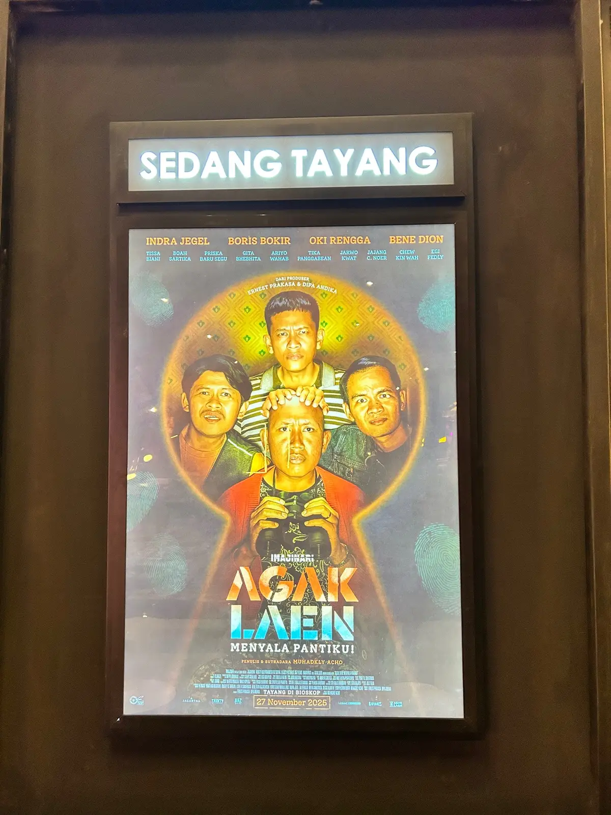 Movie date 🍿🍻 . . . #agaklaen #bioskop #foto  #magelang #movie 