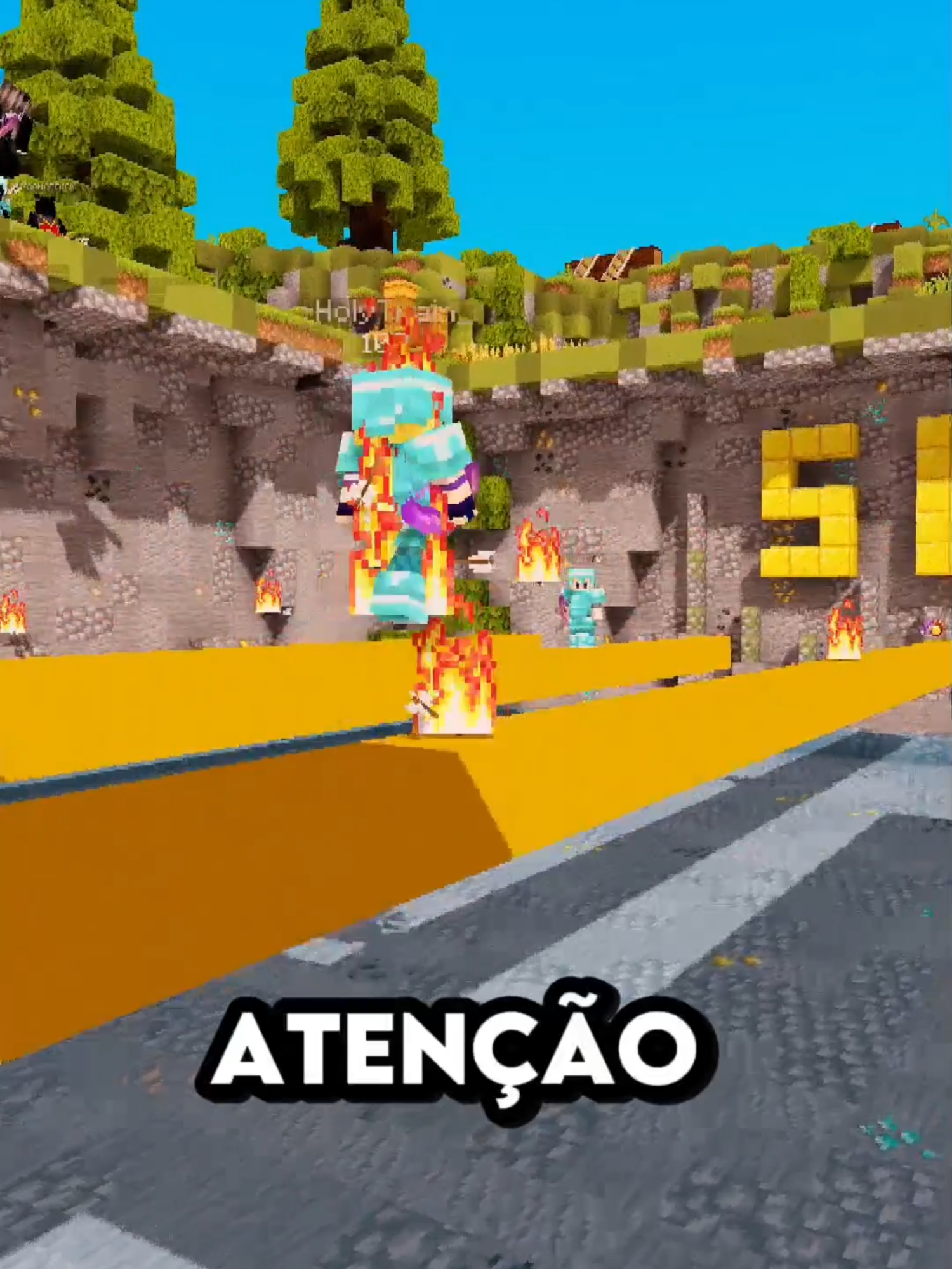 Evento Corda Bamba no RankUP Servidor Full PvP Minecraft StarDix #Minecraft #minecraftserver #minecraftpc #minecraftbedrock #minecraftpe