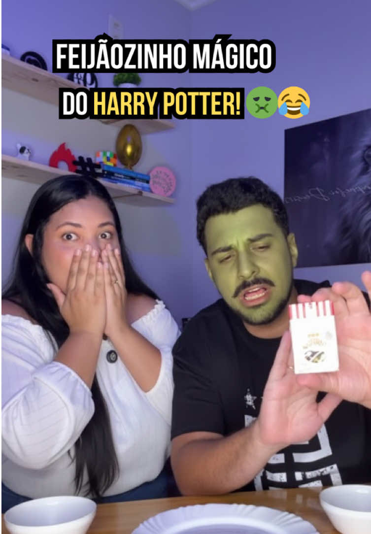 Experimentando o Feijãozinho Mágico do Harry Potter! 🤢😂