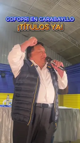Basta de esperar. Mi compromiso es claro: COFOPRI se queda en Carabayllo para formalizar y titular TODAS las propiedades. Exigiremos que se haga realidad. Con tu título de propiedad, tu casa tiene valor legal y tus hijos tienen un futuro seguro. ¡Menos promesas, más acción! 💪 Sigue a Pepe Luna para ver cómo vamos a lograr esto.