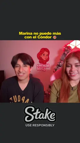 Marina no puede más con el Cóndor 🤣
