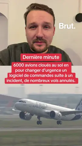 Dernière minute. 6000 avions cloués au sol, de nombreux vols annulés pour changer en urgence un logiciel de commandes suite à un incident important lors d’un vol récent d’un A320. Les dernières infos avec @Remy Buisine.