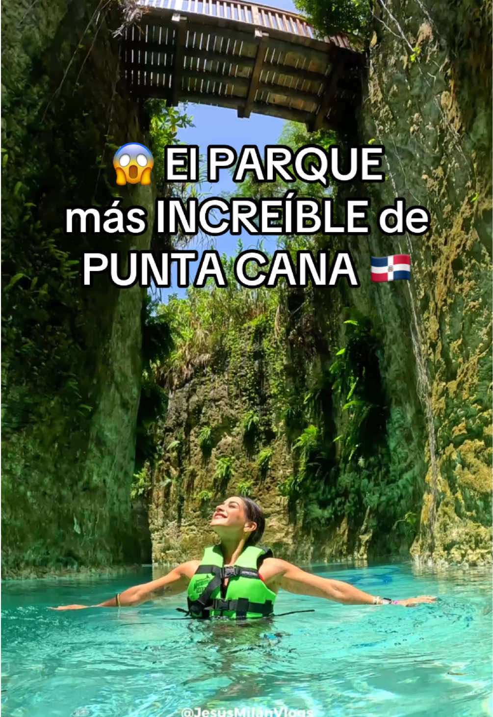 📍Bávaro Adventure Park 🇩🇴 Conoce este increíble parque en #PuntaCana lleno de aventuras y actividades 🤌🏻😮‍💨 Aquí podrás hacer:  - Zipline 🎢 - Cenote Blue Lagoon 💦 - Piscina con cascada 🌊 - Jungle River 🌴 - Tour en Buggies 🏎️ - Tour en caballos 🐪 👉🏻 Puedes reservar este tour con @PlanCaribeTours y te ayudarán con los precios y toda la info 😎 ✅ Guarda este video para tus próximas vacaciones en #RepublicaDominicana 🙏🏻 #bavaro #puntacana #adventure