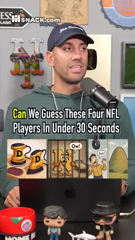 Guess These NFL Players In Under 30 Seconds! #fyp #nfl #football #timer #sports 