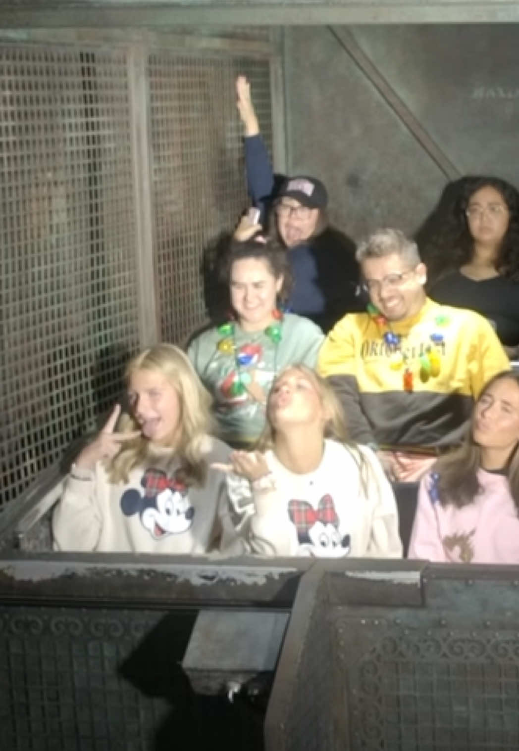 straight to the top 😜 - @prollymollyy 🤑  - #towerofterror #glambot #fyp #hollywood #disney 