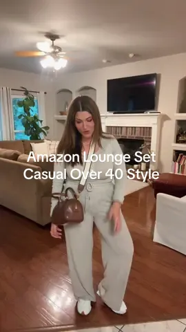 Feeling fluffy after New York and Thanksgiving so this soft and stretchy @Amazon lounge set was calling my name. When I want to be in pajamas, but have to go out in public ..this set checked all the boxes. Currently on sale for #blackfriday, linked on my LTK. #fypシ #over40 #over40style #fashionover40 
