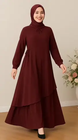 ‎Gamis Malaysia Crinkle Premium Airflow #gamis #fyp 