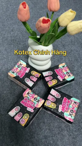 Băng vệ sinh siêu mỏng #xuhuong #kotex #kotexminimeow 