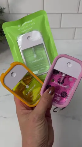 Give in one gift or separate into stocking stuffers!  These Touchland bundles are so cool! #t#touchlandhandsantitizerg#giftguides#stockingstufferg#giftforhert#tiktokshopblackfriday