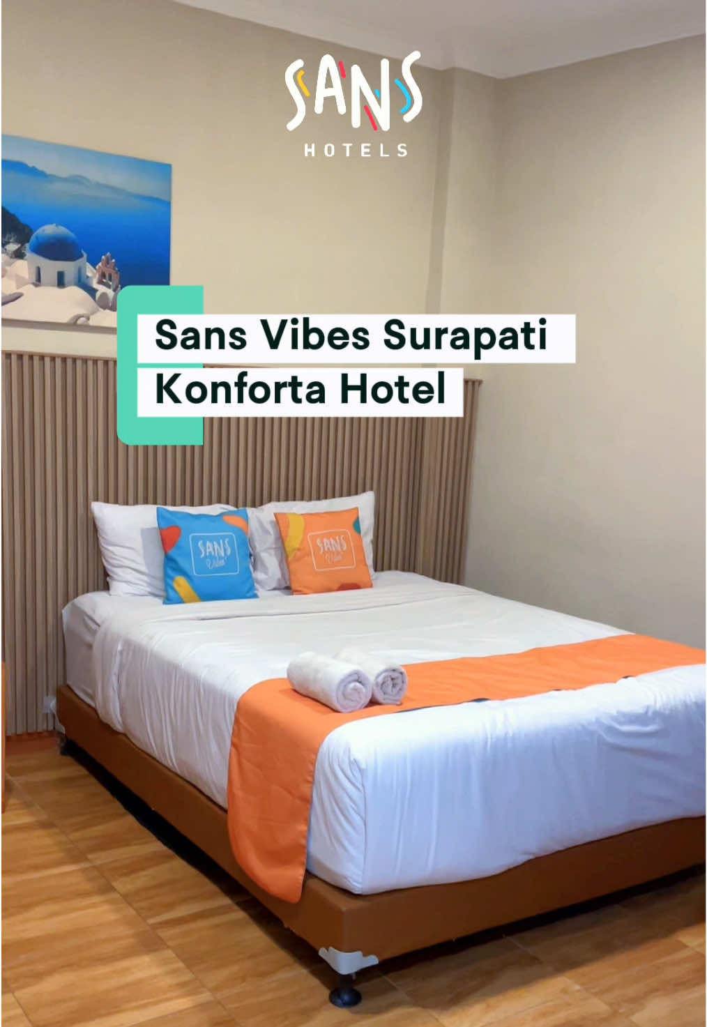 Bingung cari hotel nyaman di Bandung? Coba deh nginep di Sans Vibes Surapati Konforta Hotel 🏨 selain bersih dan cozy, lokasinya deket banget sama tempat kuliner hits & wisata kota Bandung. Jangan lupa join RedClub biar liburan kamu makin hemat. 💸  Dan Pake Kode Promo:  “YUKNGINEP” “RDSOCMED09” “RDAFFSUPERIRIT” 📲 Download aplikasi RedDoorz sekarang! @RedDoorz Indonesia  #REDTRAVELERS #BukaSemuaPintu #BerkeSans #RedDoorz #sansvibessurapatikonfortahotel   