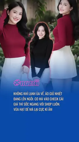 Áo giữ nhiệt #review #thinhhanh #thoitrang #homnaymacgi #namiishop 