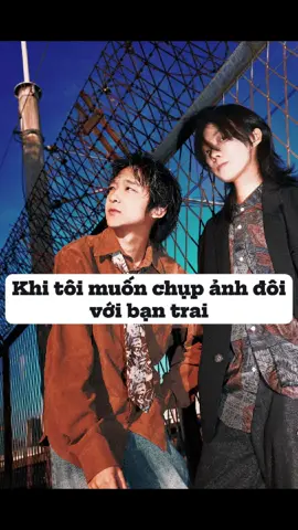 Khi tôi muốn chụp ảnh đôi với bạn trai #couple #haihuoc #tinhyeu 