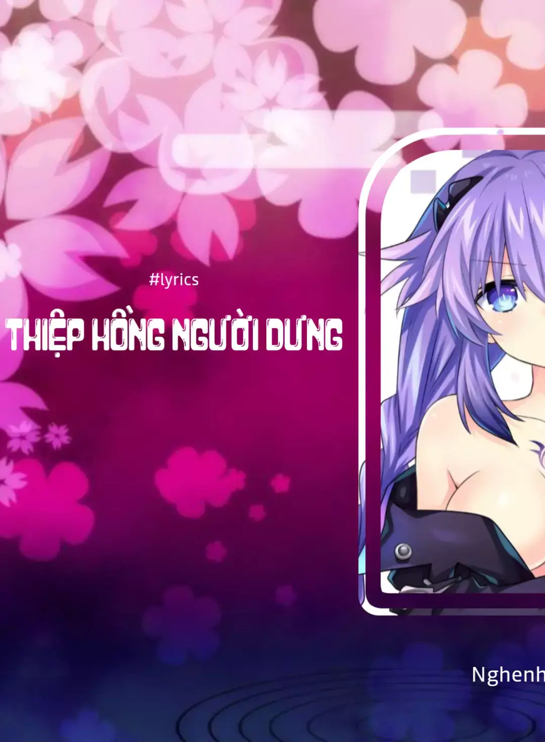 Ngậm ngùi nước mắt nghe tin cô theo Chồng về nơi xứ xa chốn phồn hoa Lòng này đau thắt khi trên tấm thiệp Hồng kèm theo lá thư gởi về nhà Ai kia có mang tình yêu  trao cô mỗi ngày nuông chiều Hay là chỉ như cuộc vui  nước mắt đổi lại quá nhiều Đau xót cho thân tôi cơ hàn  đò đưa mối lương tình sang ngang Nâng chén cô liu trong đêm tàn  rồi ôm lấy cô trong mơ màng Nhận ra tôi đã sai từ lâu  cứ giữ người dưng trong đầu Thiệp hồng kia trao đến tay  tôi mới ngỡ ngàng Nhìn cô sánh bước bên người ta  áo hoa lụa là nhung gấm Tại sao tôi không thể quên đi  một người dưng