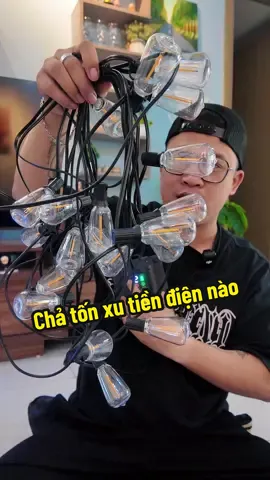 chả tốn xu tiền điện nào 😅😅😅 #bocualac #denledtrangtri #denlednangluongmattroi 