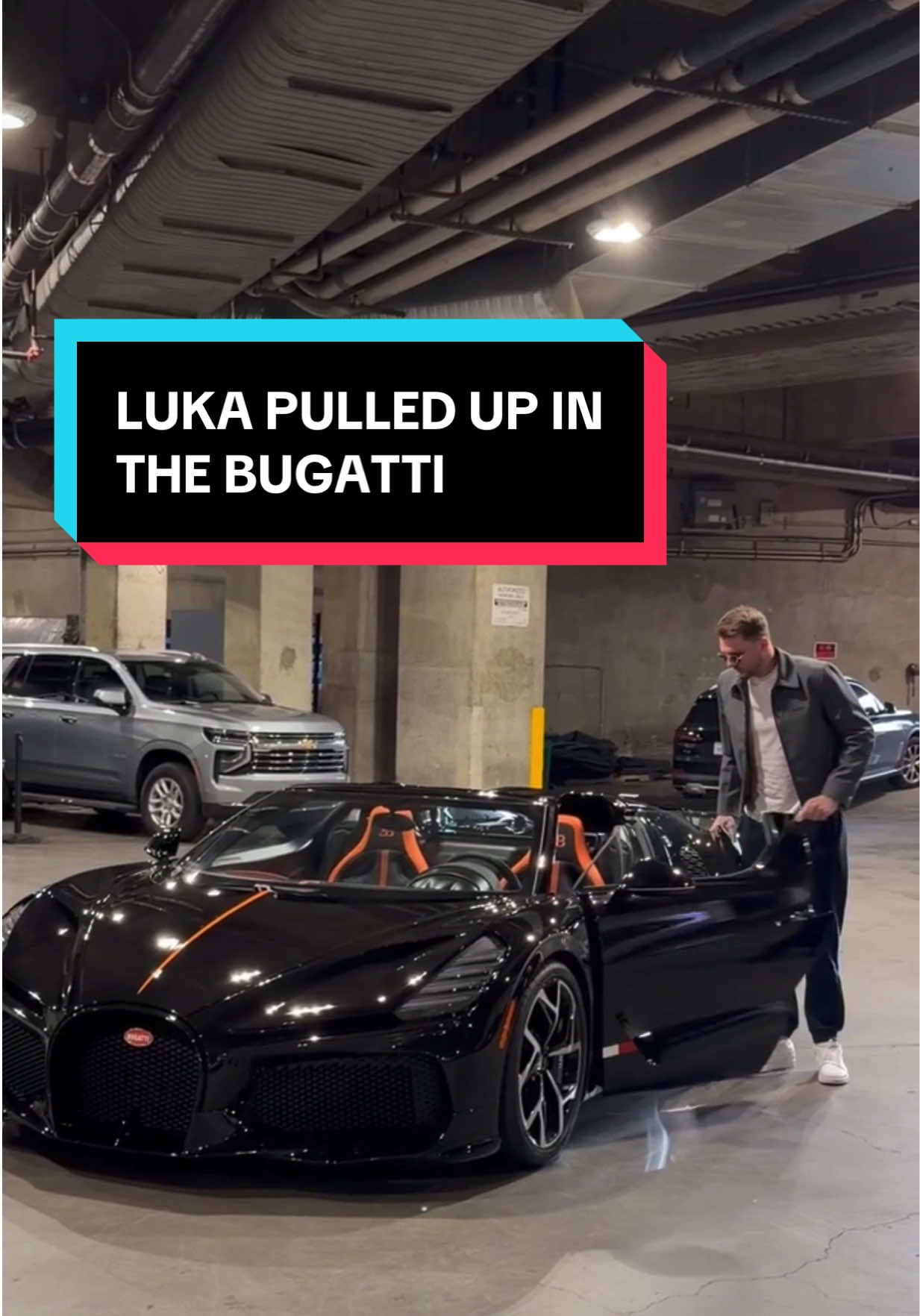 Luka pulled up in the new whip #carsoftiktok #lukadoncic 