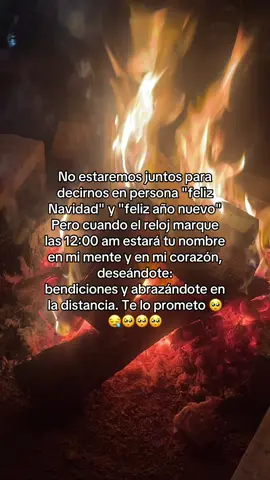 No estaremos juntos para decirnos en persona 