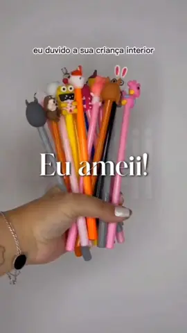 Canetas Gel Fofinhas Kit 5/10/15/20 unidades Caneta fofa Criativa Gel Personagens Animadas Kawaii modelos.  ID: ATJ-LWZ-PHP #shopeebrasil  #achadinhos  #achadinhosshopee🛍️🛒🔥  #caneta