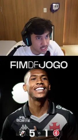 Vasco goleia o inter React Renatin #vascodagama #brasileirao #orenatovicente #fouryoupage 