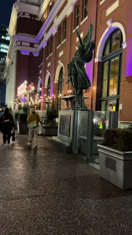 Vancouver Canada 🇨🇦 by waterfront station 