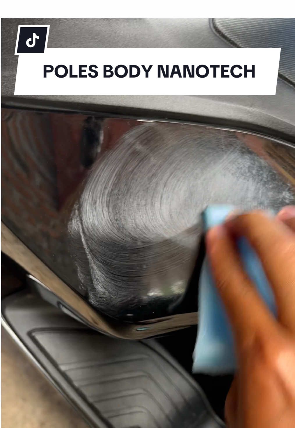Rekomendasi poles body motor mobil #nanotech 