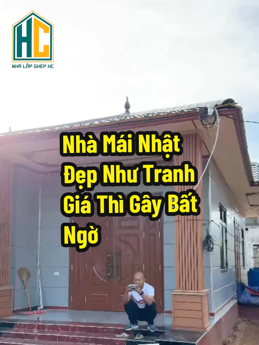 Nhà Mái Nhật Đẹp Như Tranh - Giá Thì Gây Bất Ngờ #nhadep #nhalapghephc #NHALAPGHEP2025 #fyp 