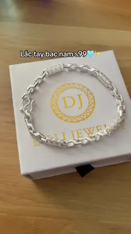 lắc tay bạc nam s99 #viral #xuhuong #lactaynam #vongtay #bac 