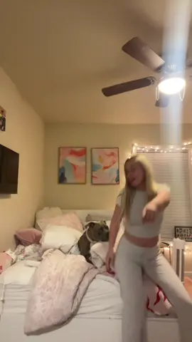 No because she literally licked the inside of my mouth at the end #20 ##fyp #pitbullsoftiktok #bluepit #dogattitude 